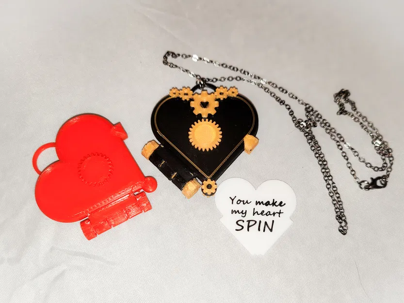 Mặt Dây Chuyền Fidget Valentine Cổ Điển - Image 14