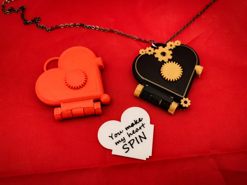 Mặt Dây Chuyền Fidget Valentine Cổ Điển - Image 15