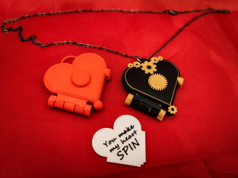 Mặt Dây Chuyền Fidget Valentine Cổ Điển - Image 16