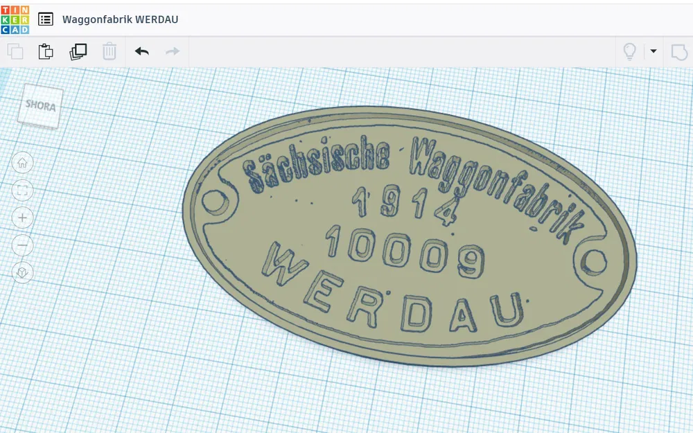 Bảng Hiệu Đường Sắt Hẹp Mô Hình (Jindřichův Hradec - Nová Bystřice - WERDAU) - Image 4