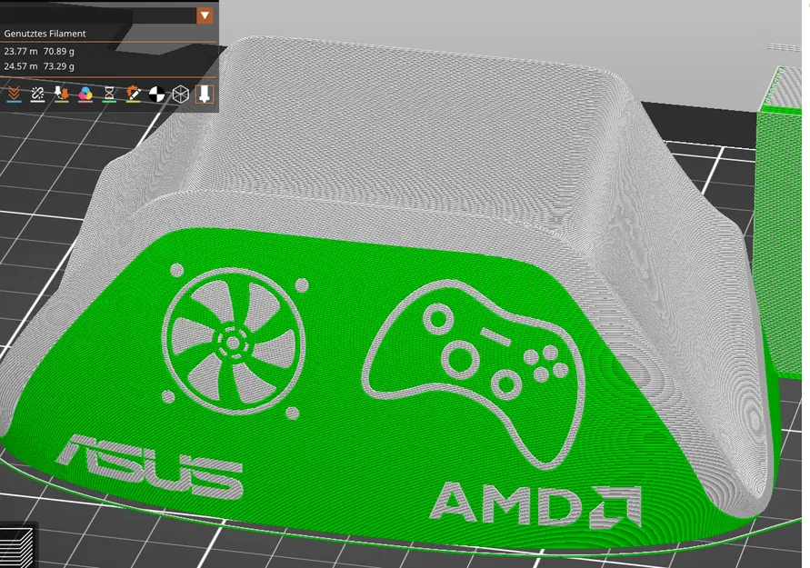 Chân đế XBOX Controller 2 màu dành cho PC Gamer - Image 1