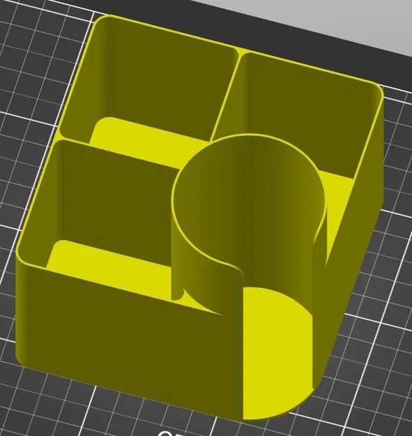 Hộp 4 ngăn rộng rãi đựng tăm bông, bông tẩy trang, có nắp đậy - Image 6