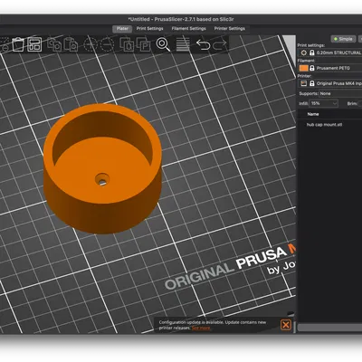 Giá Treo Nắp Đậy Khí Động Học Xe Tesla Model 3