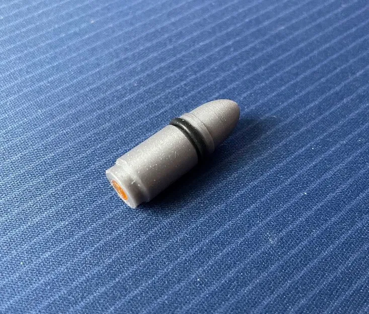 Đạn Giả 9mm Có Miếng Đệm Co Giãn Giữ Trong Nòng Để Tập Luyện - Image 1