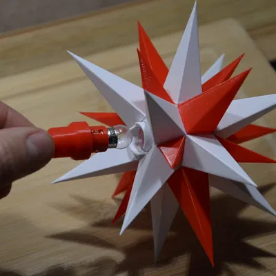 Ngôi Sao Lấp Lánh "Stern Star" - Đèn Trang Trí Lễ Hội