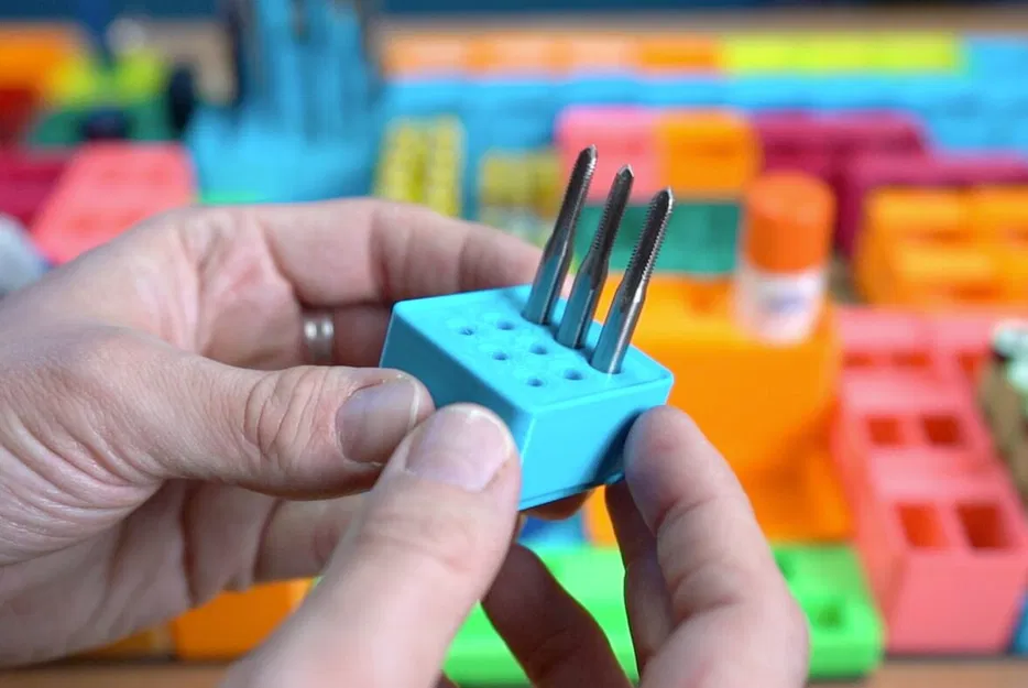 Hộp Đựng Dụng Cụ Khoan Ren Gridfinity - Image 1