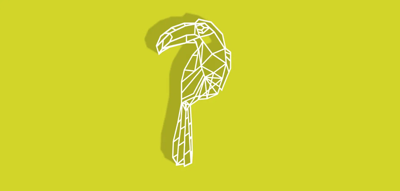 Chim Toucan Hình Học - Image 1