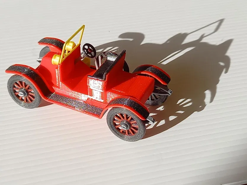 Mô Hình Xe Renault VI Năm 1904 - Image 5