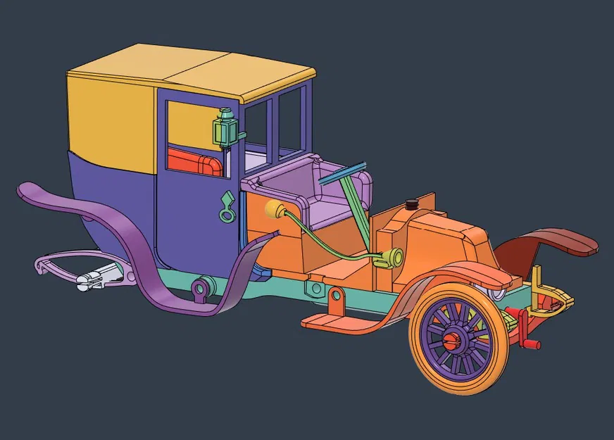 Mô hình Renault CB Series Lawton Brougham 1912 - Image 6