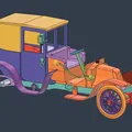 Mô hình Renault CB Series Lawton Brougham 1912 - Thumbnail 6