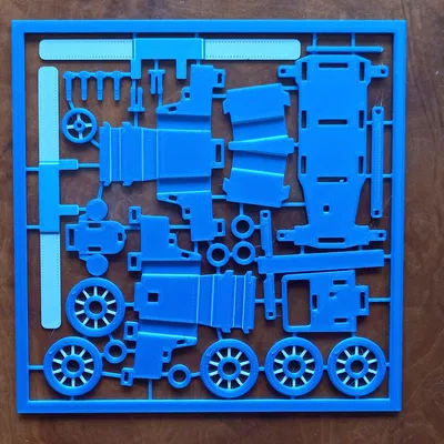 Mô hình Kit Card Ford-T-4