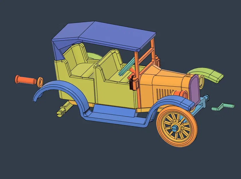 Mô hình xe Ford T - Image 5