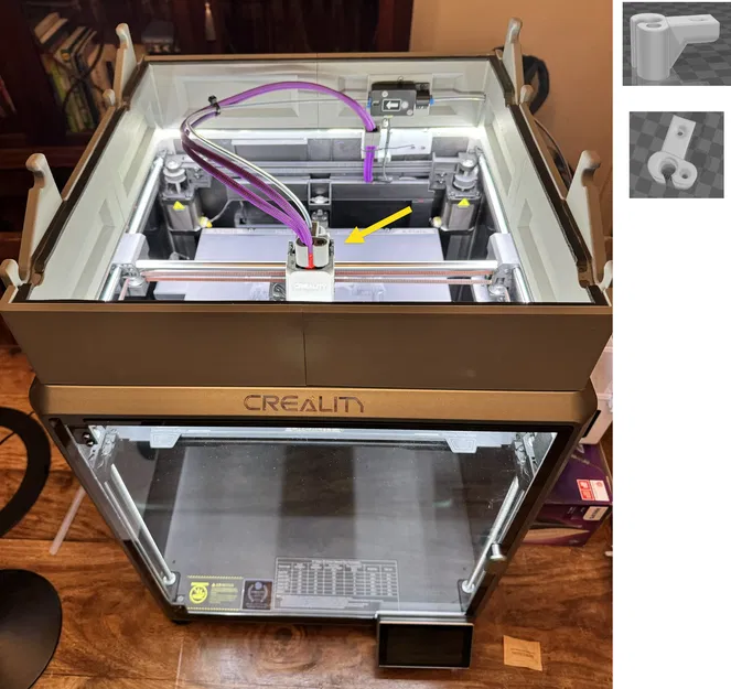 Kẹp cáp cho Đầu đùn K1 Max - Image 1