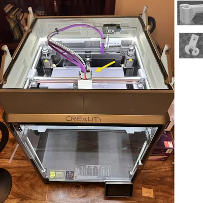 Kẹp cáp cho Đầu đùn K1 Max