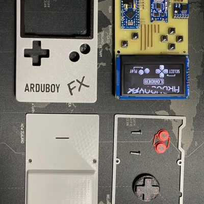 In 3D Vỏ Máy Arduboy Theo Phong Cách Riêng