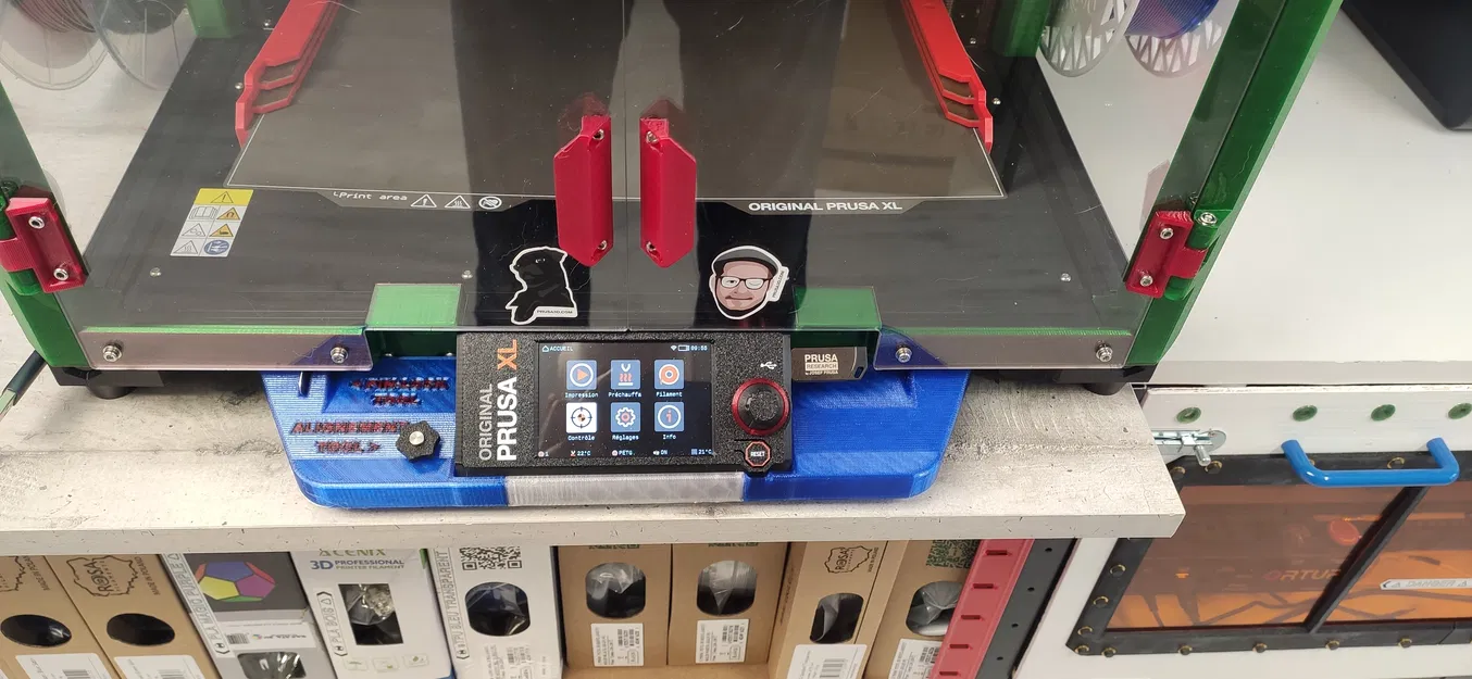 Chắn Máy In Prusa XL Màn Hình LCD Hộp enXL - Image 1