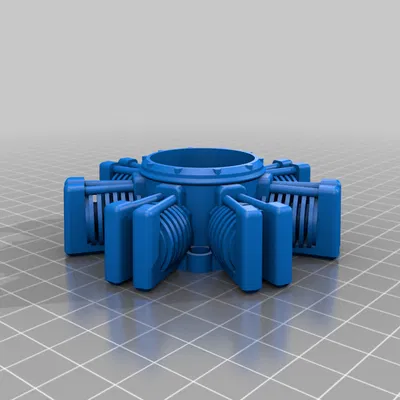 Động Cơ Vòng Xoay Giả 7 Xi-lanh