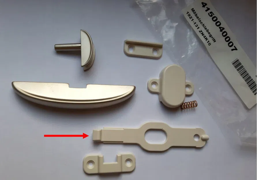 Chốt Cửa Tủ Cho Xe Caravan Hobby - Image 2