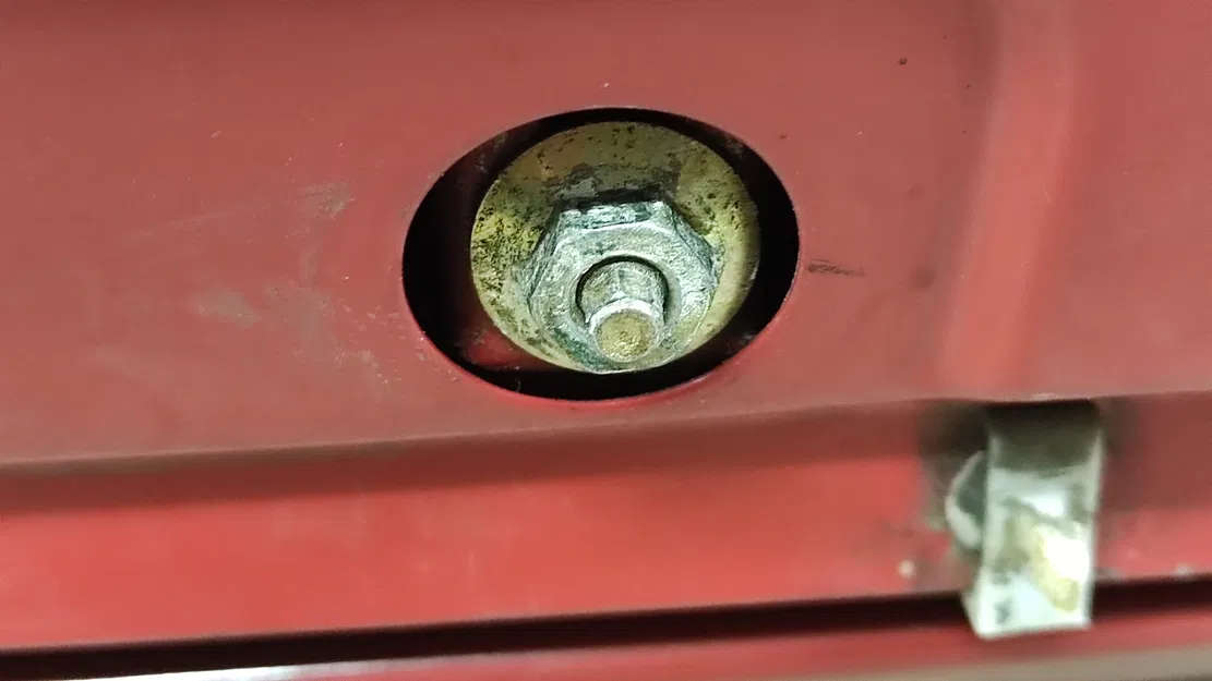 Nút bịt ngoài cho chỉnh kính cửa W124 A1109870544 - Image 2