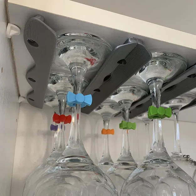 Giá Treo Ly Cầm Có Chân Nhỏ hoặc Lớn - Ly Rượu Vang, Rượu Mạnh, Khai Vị, Shot - Image 6