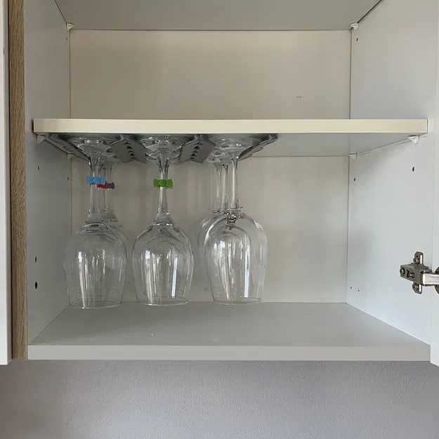 Giá Treo Ly Cầm Có Chân Nhỏ hoặc Lớn - Ly Rượu Vang, Rượu Mạnh, Khai Vị, Shot - Image 8