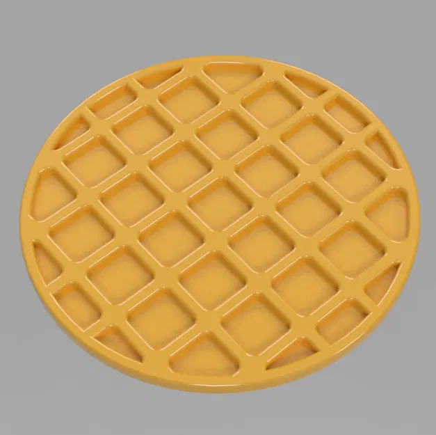 Miếng lót ly hình Waffle - Image 4