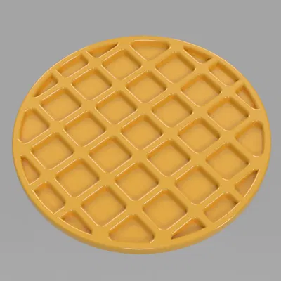 Miếng lót ly hình Waffle