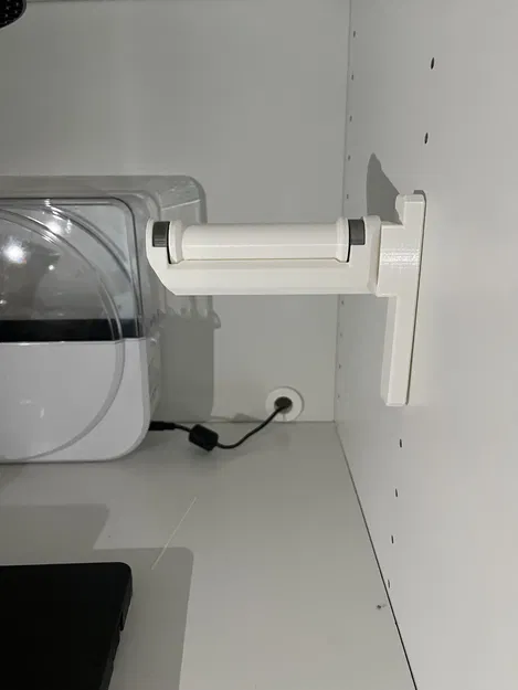 Giá đỡ cuộn dây in không cần ốc vít cho tủ Ikea Pax - Image 1