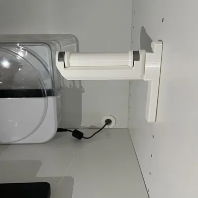 Giá đỡ cuộn dây in không cần ốc vít cho tủ Ikea Pax