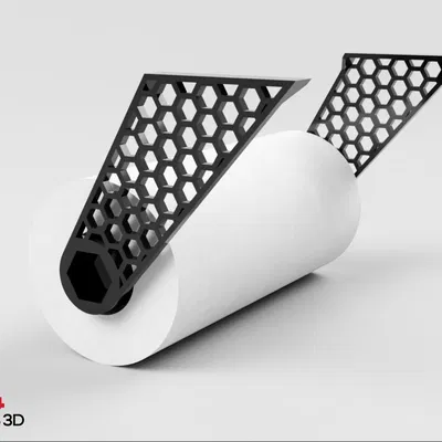 Kệ treo giấy ăn hình lục giác