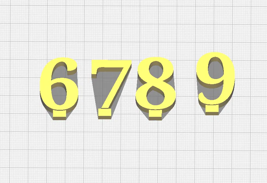 Trọn Bộ Số 6-9 Cho Máy In 3D - Image 1