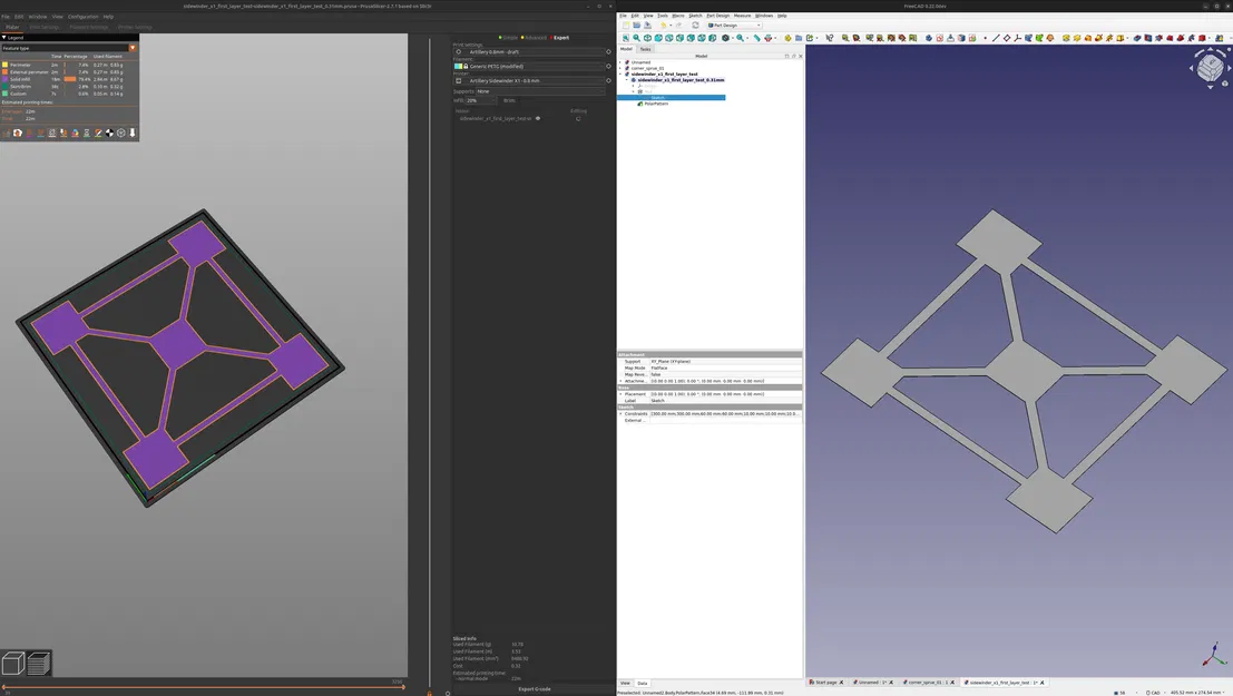 Kiểm tra Lớp Đầu tiên cho Bàn in 300mm x 300mm của Artillery Sidewinder X1 - Image 2