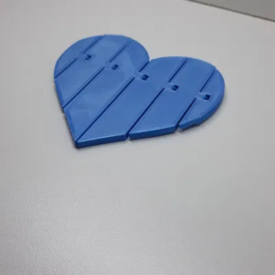 Trái Tim Co Giãn (Flexi Heart) 3D Model