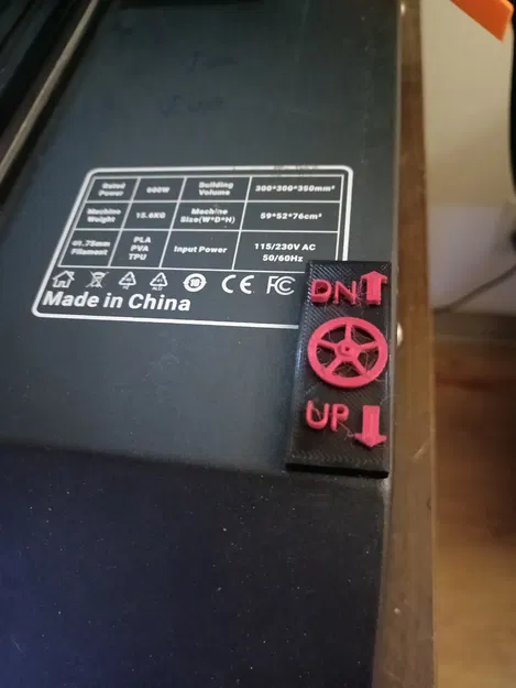 Nhắc nhở chiều xoay bánh xe giường in - Image 3