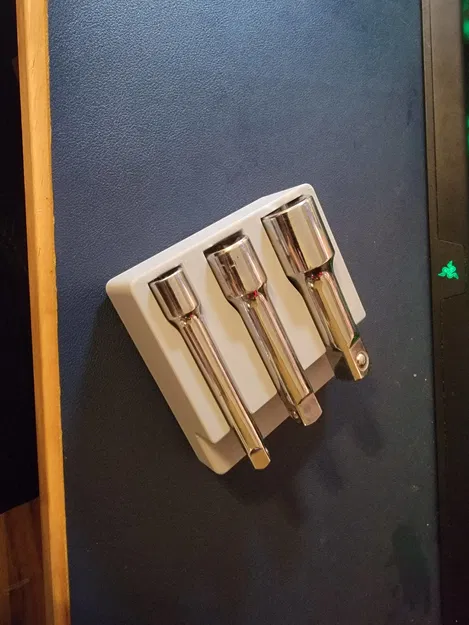 Khay giữ đầu nối dài Socket Extension theo chuẩn Gridfinity - Image 1