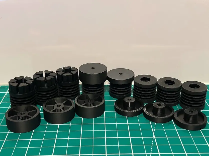 Adapter Chân Chống Rung Bambu Lab Chính Hãng & Nhái cho Khung Nhôm Máy In 3D - Image 1