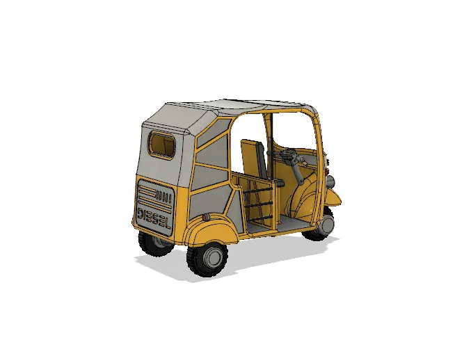 Xe Lam Vàng Có Bộ Phận Chuyển Động - Image 4