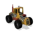 Xe Monster Truck Vàng Có Chuyển Động - Thumbnail 1