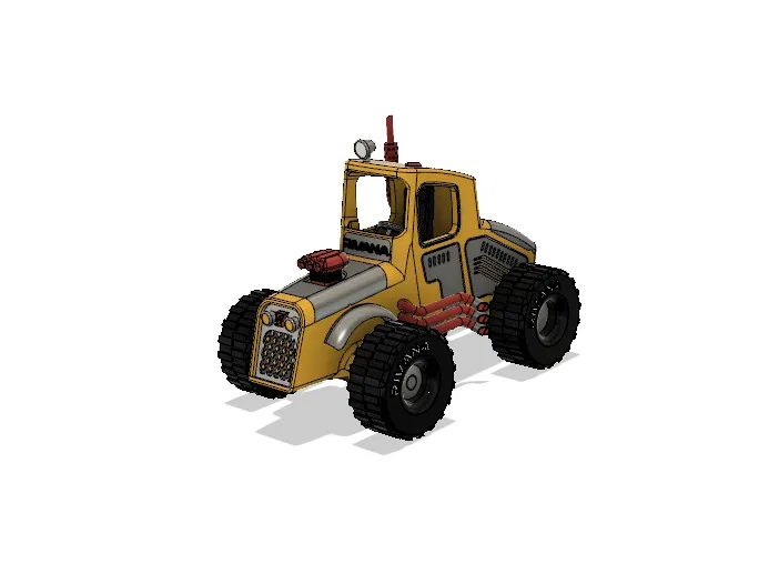 Xe Monster Truck Vàng Có Chuyển Động - Image 6