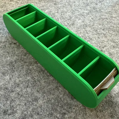 Hộp Đựng Thuốc Mini Nắp Cuộn Gọn Gàng