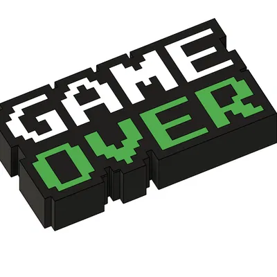 Luminaria Game Over - Đèn Trang Trí Phong Cách Game