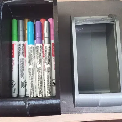 Hộp Bút Rolltop - Nắp Cải Tiến