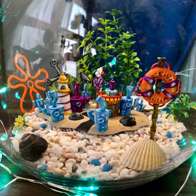 Đại Dương Bikini, SpongeBob - Trang Trí Hồ Cá / Bể Cá