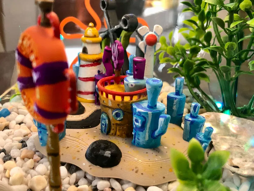 Đại Dương Bikini, SpongeBob - Trang Trí Hồ Cá / Bể Cá - Image 6