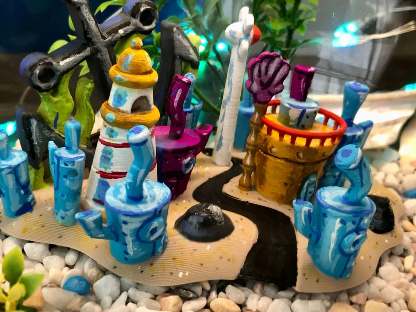 Đại Dương Bikini, SpongeBob - Trang Trí Hồ Cá / Bể Cá - Image 7