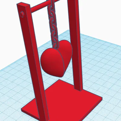 CORAZON PENDULO - Tượng Trang Trí Nhà Cửa Hình Trái Tim