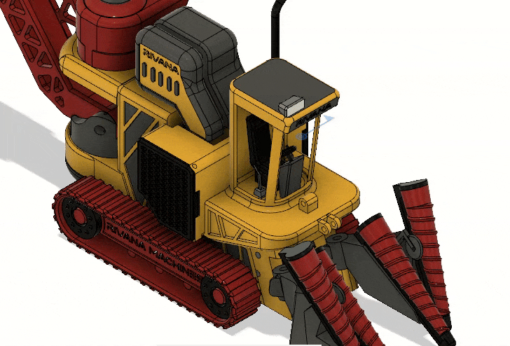 Máy Thu Hoạch Mía Vàng Có Chuyển Động - Thumbnail 6