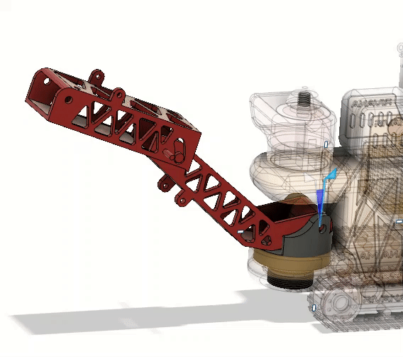 Máy Thu Hoạch Mía Vàng Có Chuyển Động - Thumbnail 8