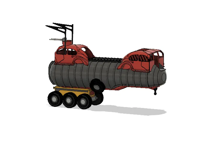 Yellow Zil War Rig - Rơ Moóc/Bồn Chở Phần 2 - Image 1