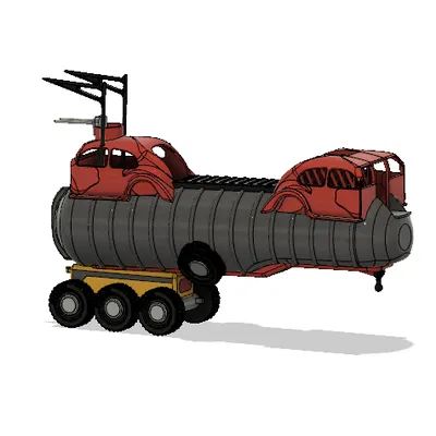 Yellow Zil War Rig - Rơ Moóc/Bồn Chở Phần 2